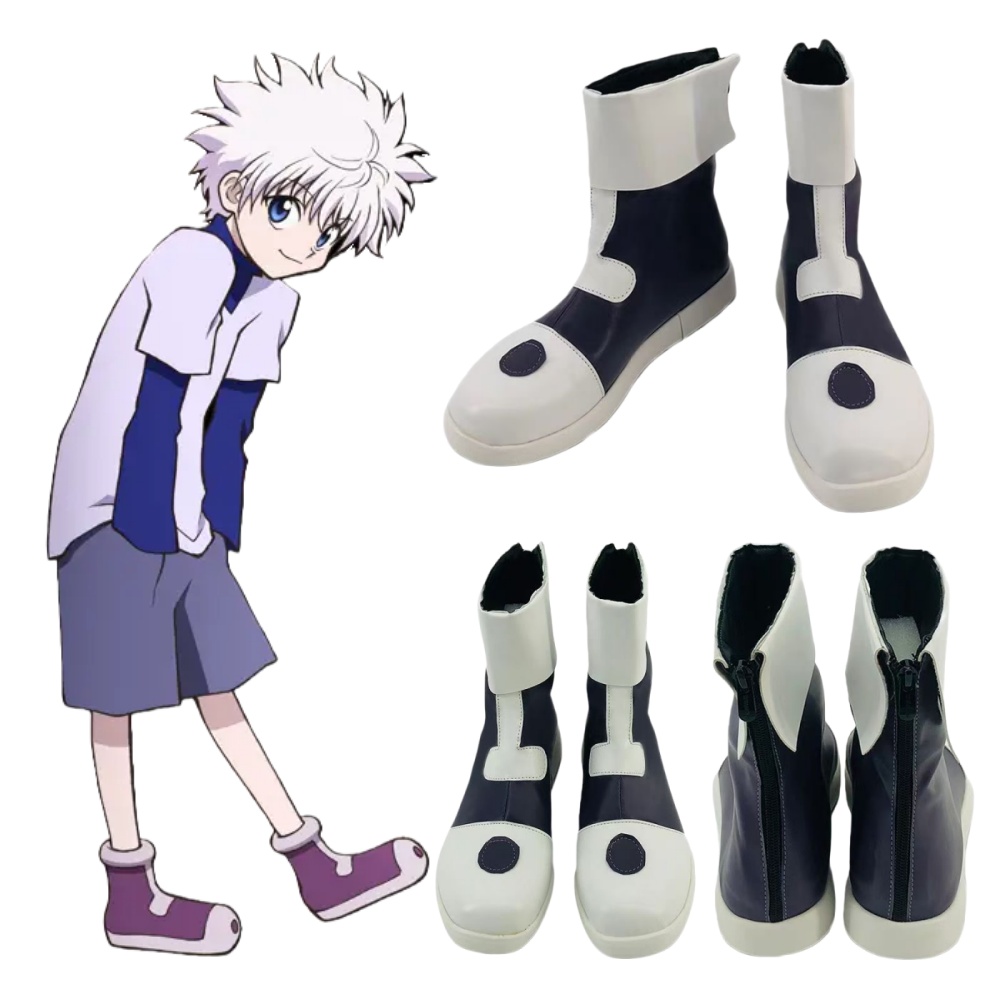 Cosplay Anime Killua Zoldyck - Killua Zoldyck Cosplay Shoes Anime HUNTER×HUNTER