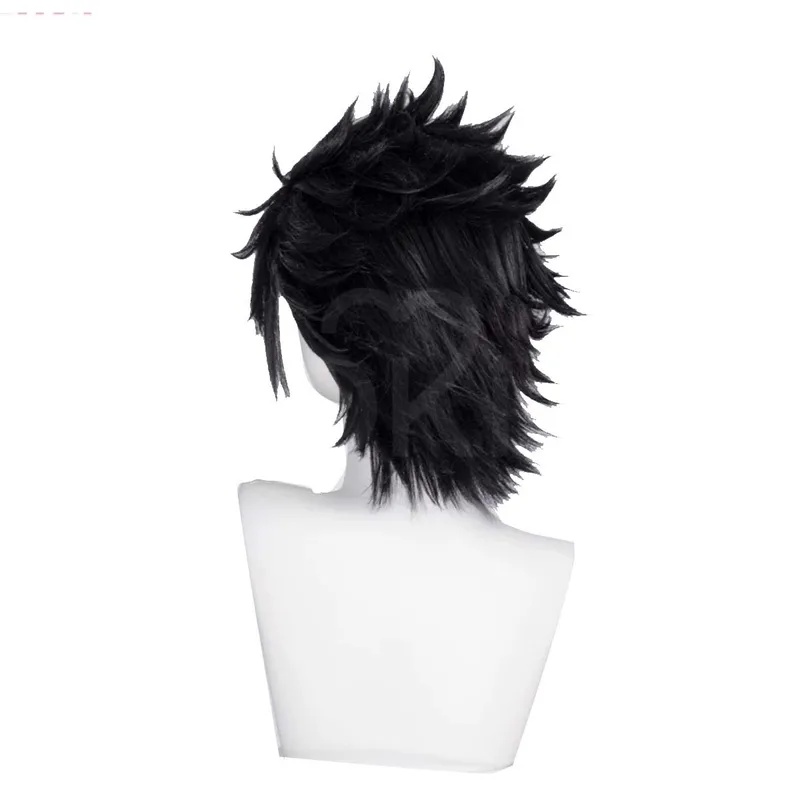 Cosplay Anime Black Hair - Le Cool Men Zackk Fair Cosplay