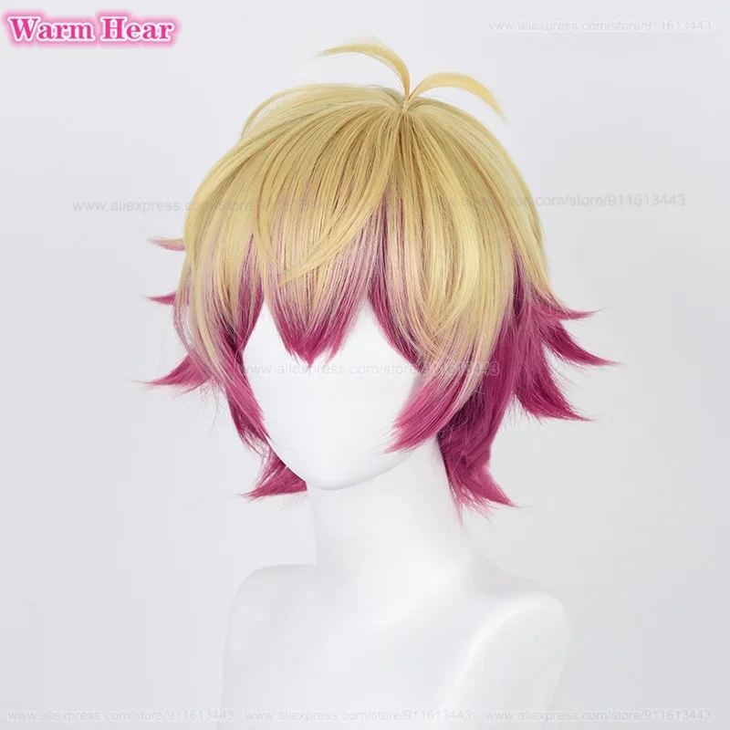 Anime Cosplay With Red Hair - d;4'v\6.h/ Alexis Ness Synthetic Short 30cm
