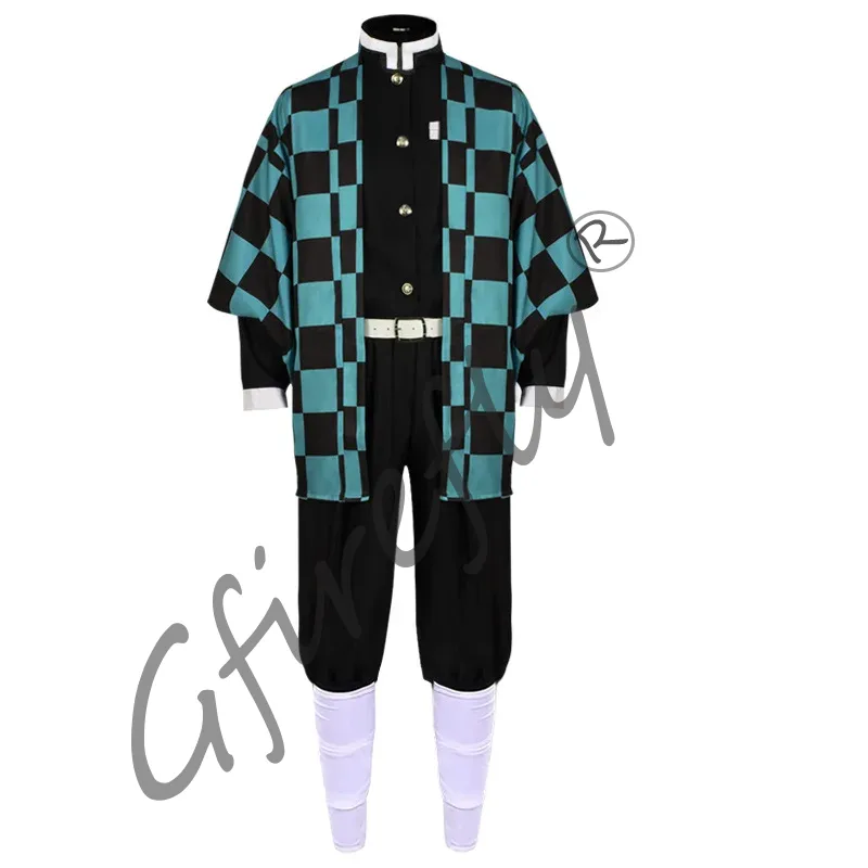 Kamado Tanjirou Cosplay Costum - đánh giá và giá Anime Cosplay Katana