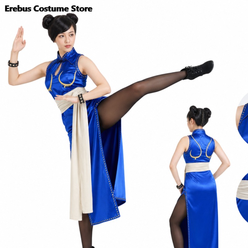 Adult Sexy Chun Li Cosplay Cos - đánh giá và giá Live Action Anime Cosplay