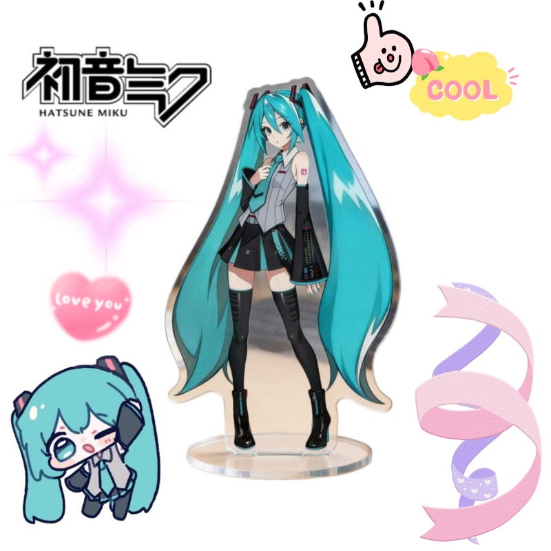 Hatsune Miku 10cm Acrylic Stan - đánh giá và giá Anime Cosplay Manga