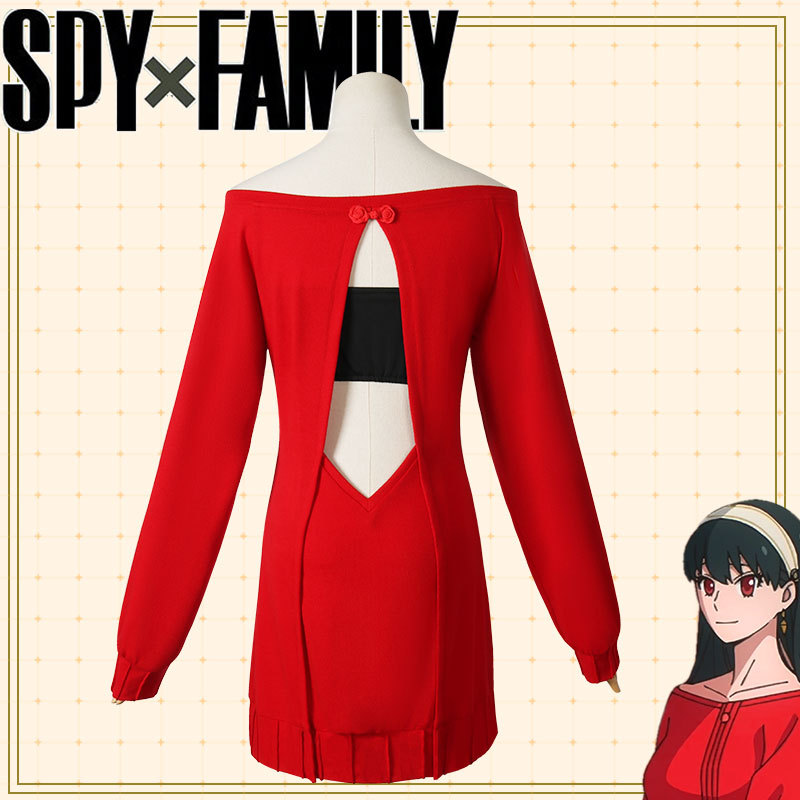 Spy x Family Yor Forger Cospla - đánh giá và giá Anime Cosplay Yor Forger