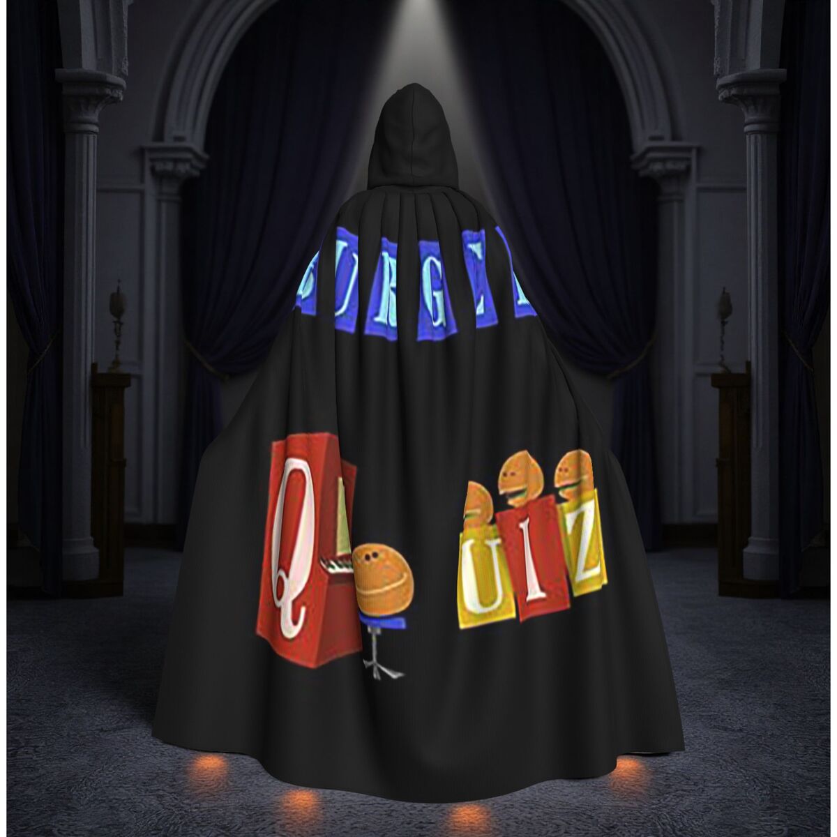 Burger Quiz New Logo Long Hood - đánh giá và giá Anime Cosplay Quiz