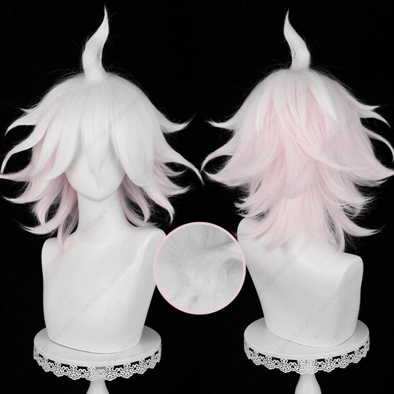 Anime Nagito Komaeda Cosplay W - đánh giá và giá Cosplay Anime White Hair