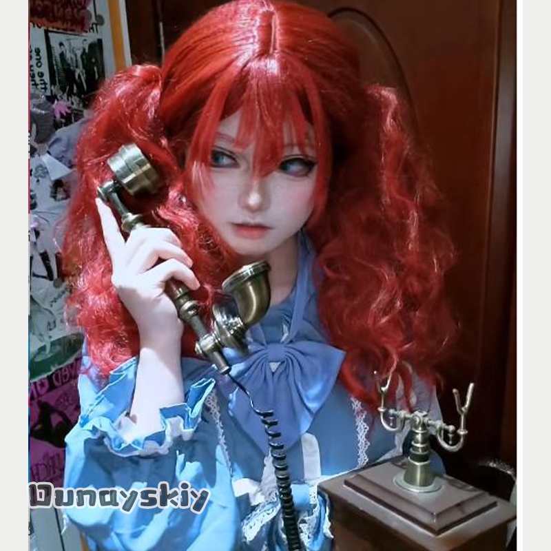 Hemera*/Poppy Game Cosplay Cos - đánh giá và giá Anime Cosplay With Red Hair