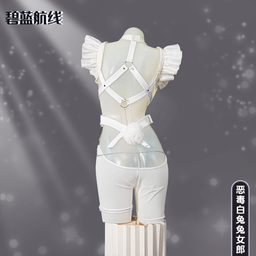 Azur Lane Le Malin Lazy White  - đánh giá và giá Cosplay Anime Bunny Girl