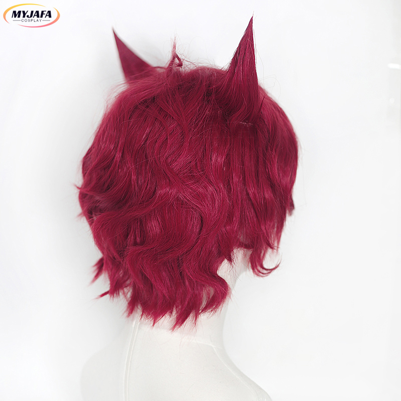 Sett Cosplay Wig Game LOL Hear - đánh giá và giá Anime Cosplay With Red Hair