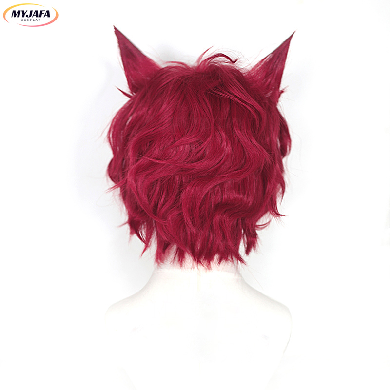 Sett Cosplay Wig Game LOL Hear - đánh giá và giá Anime Cosplay With Red Hair