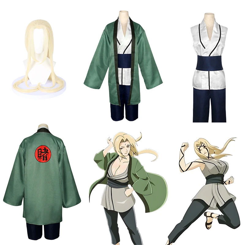Tsunade Cosplay Costume Anime  - đánh giá và giá Anime Cosplay Youtube Shorts