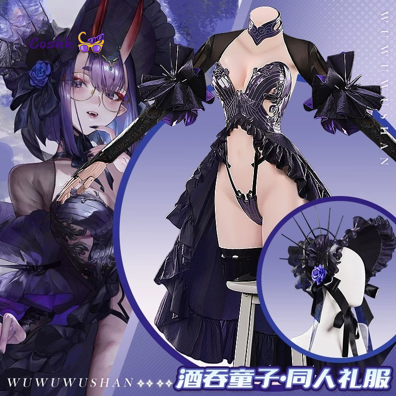 New Shuten Douji Cosplay Game  - đánh giá và giá Anime Cosplay Dress For Women