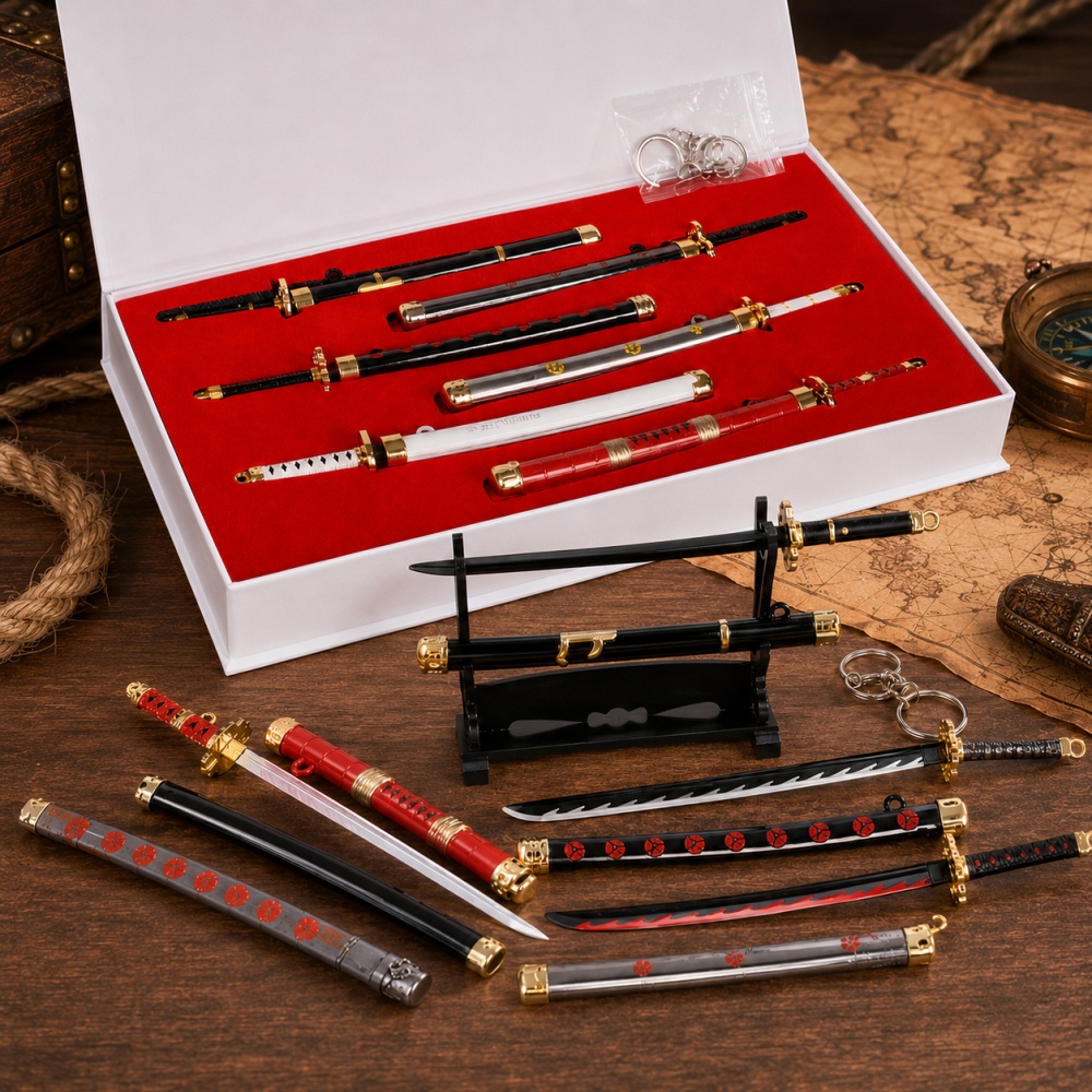 Anime One Piece Zoro Sword Key - đánh giá và giá Anime Cosplay Katana