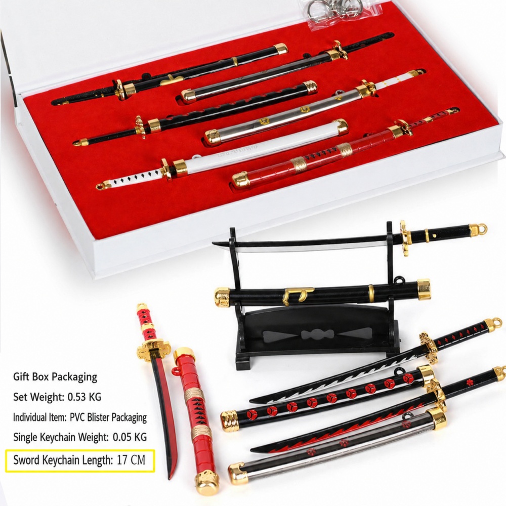 Anime One Piece Zoro Sword Key - đánh giá và giá Anime Cosplay Katana