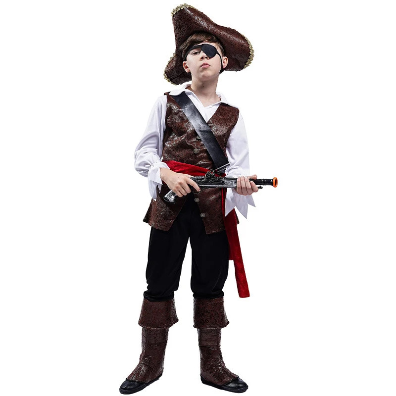 Halloween Costume Boys Pirate  - đánh giá và giá Anime Cosplay Youtube Shorts