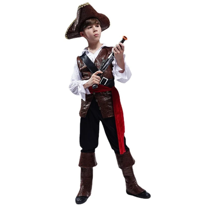 Halloween Costume Boys Pirate  - đánh giá và giá Anime Cosplay Youtube Shorts