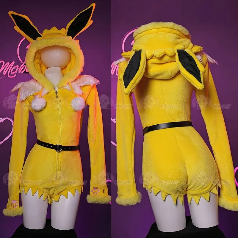 Sexy Deep V Hooded Bodysuit So - đánh giá và giá Cosplay Anime Bunny Girl