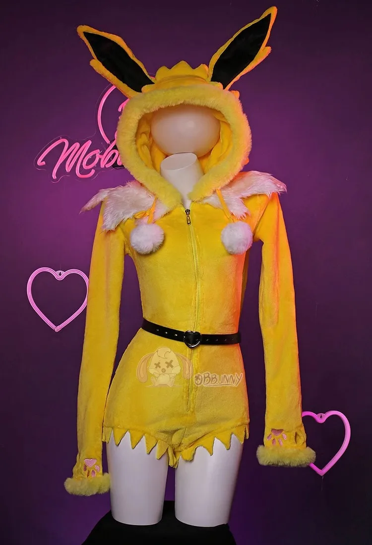 Sexy Deep V Hooded Bodysuit So - đánh giá và giá Cosplay Anime Bunny Girl
