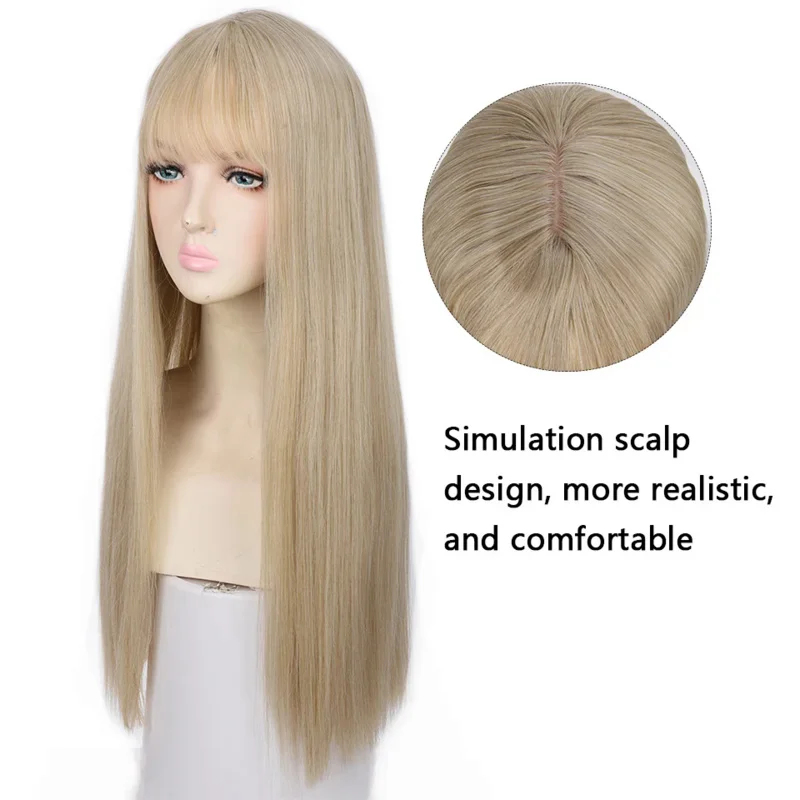 2026 Houyan synthetic long str - đánh giá và giá Cosplay Anime Black Hair