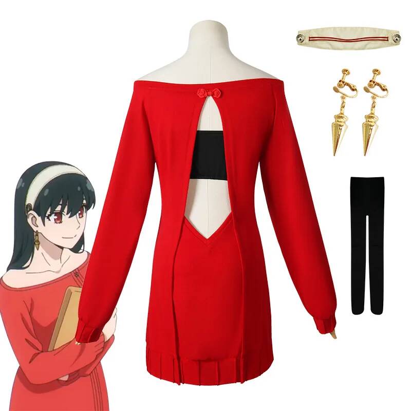 Anime FAMILY Cosplay Yor Forge - đánh giá và giá Anime Cosplay Yor Forger