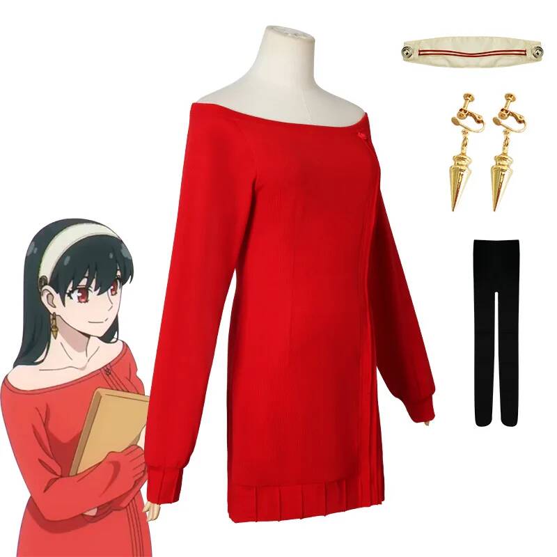 Anime FAMILY Cosplay Yor Forge - đánh giá và giá Anime Cosplay Yor Forger