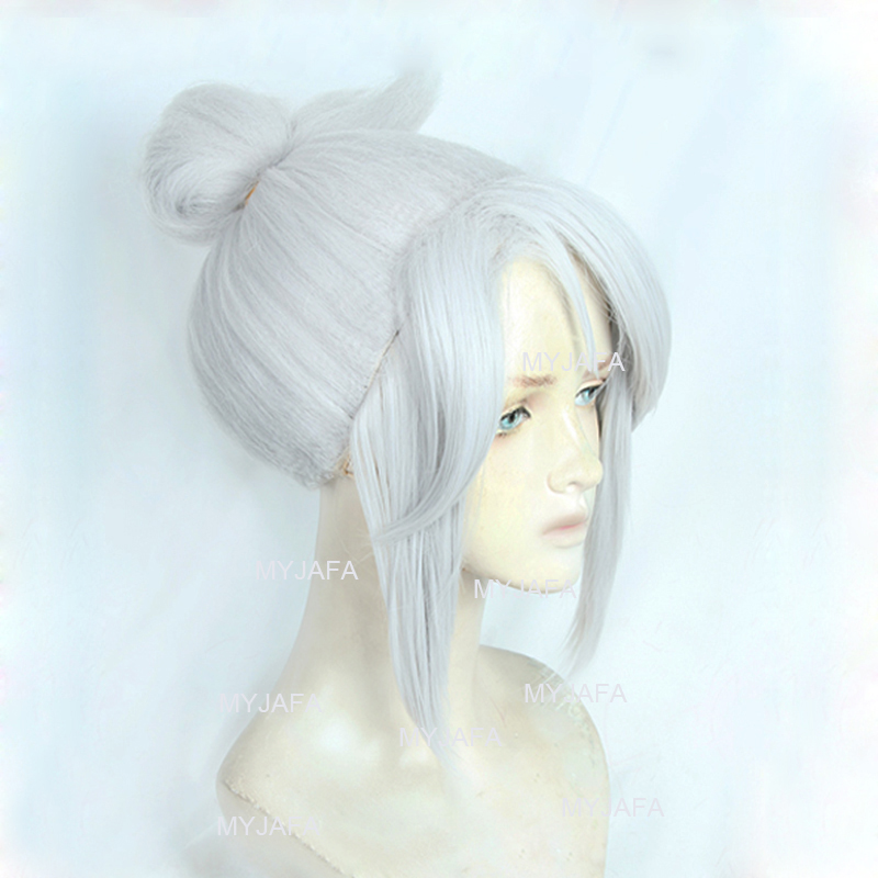 High Quality Jett Cosplay Wig  - đánh giá và giá Cosplay Anime White Hair