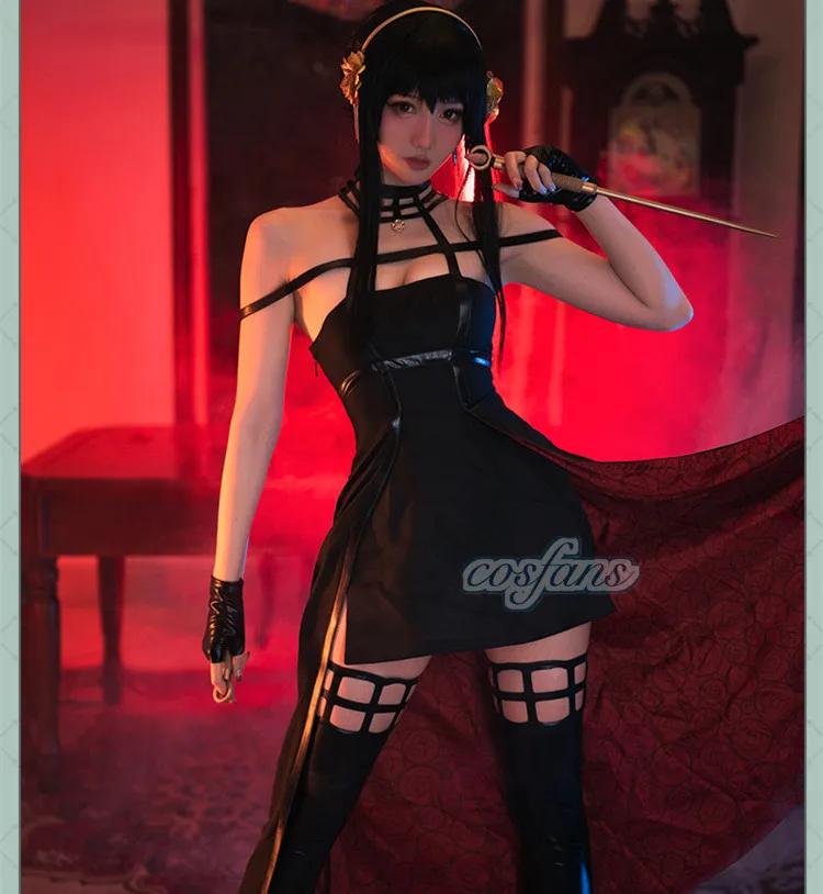 Spy X Family Yor Forger Cospla - đánh giá và giá Anime Cosplay Yor Forger