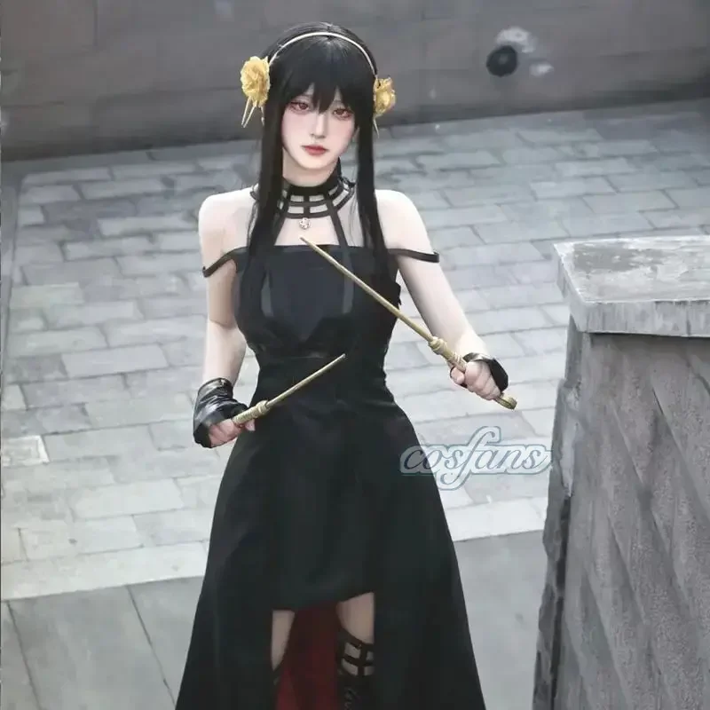 Spy X Family Yor Forger Cospla - đánh giá và giá Anime Cosplay Yor Forger