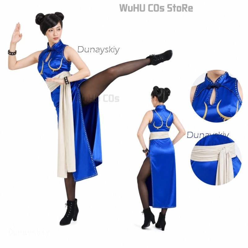 Adult Sexy Street Chun Li Cosp - đánh giá và giá Live Action Anime Cosplay
