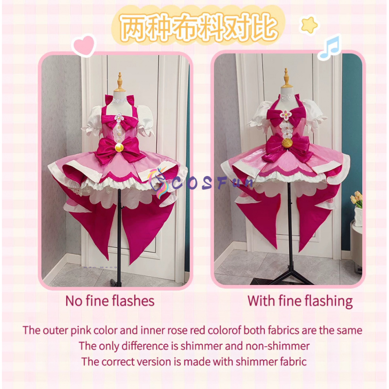 Pretty Cure Haruno Haruka Cosp - đánh giá và giá Anime Cosplay Dress For Women