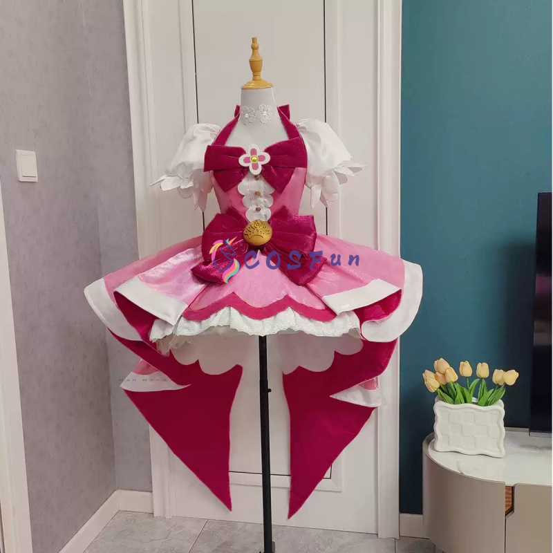 Pretty Cure Haruno Haruka Cosp - đánh giá và giá Anime Cosplay Dress For Women