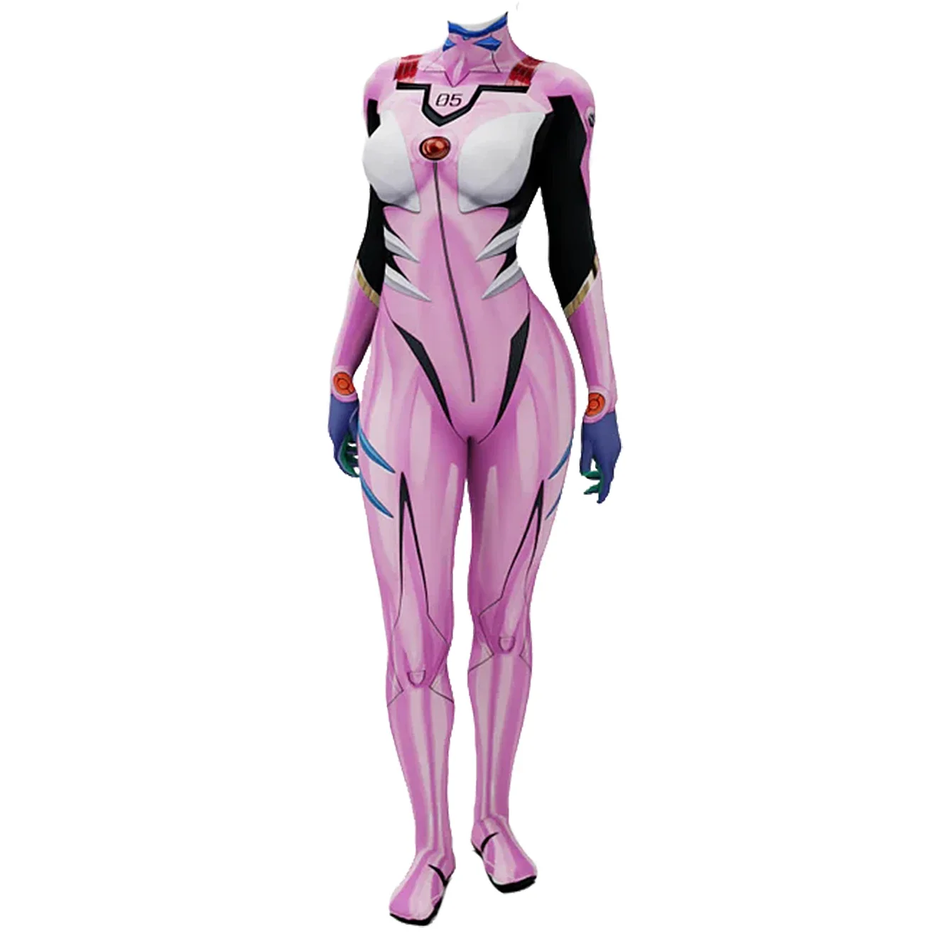 Anime EVA 05 Makinami Cosplay  - đánh giá và giá Anime Cosplay For Girls