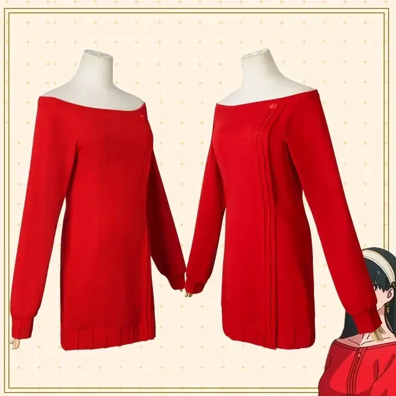 Yor Forger Cosplay Long Red Kn - đánh giá và giá Anime Cosplay Yor Forger