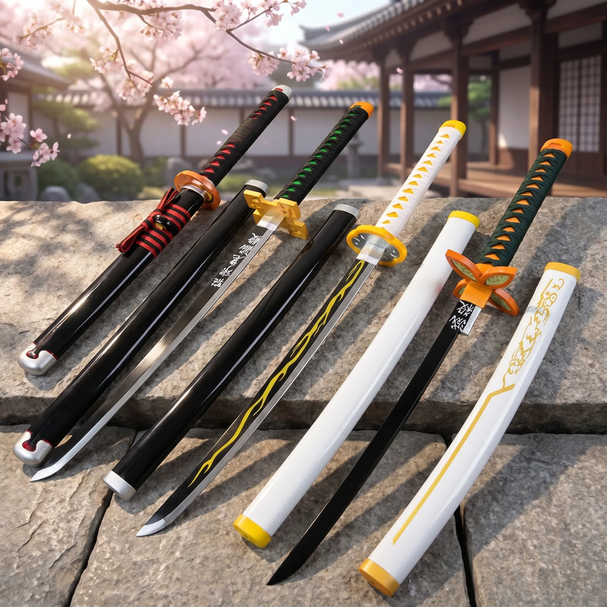 72 104cm Demon Slayer Katana T - đánh giá và giá Anime Cosplay Katana