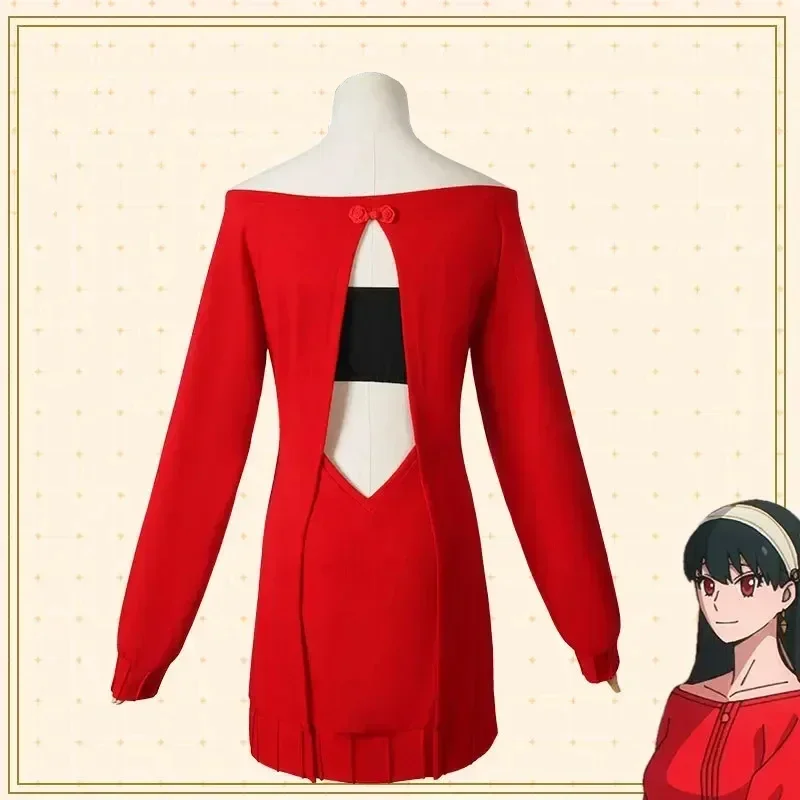 Yor Forger Cosplay Long Red Kn - đánh giá và giá Anime Cosplay Yor Forger