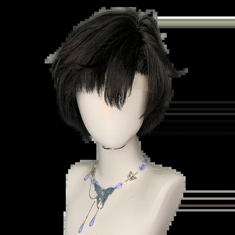 CyAlien Stage Ivan Wig Anime A - đánh giá và giá Cosplay Anime Black Hair