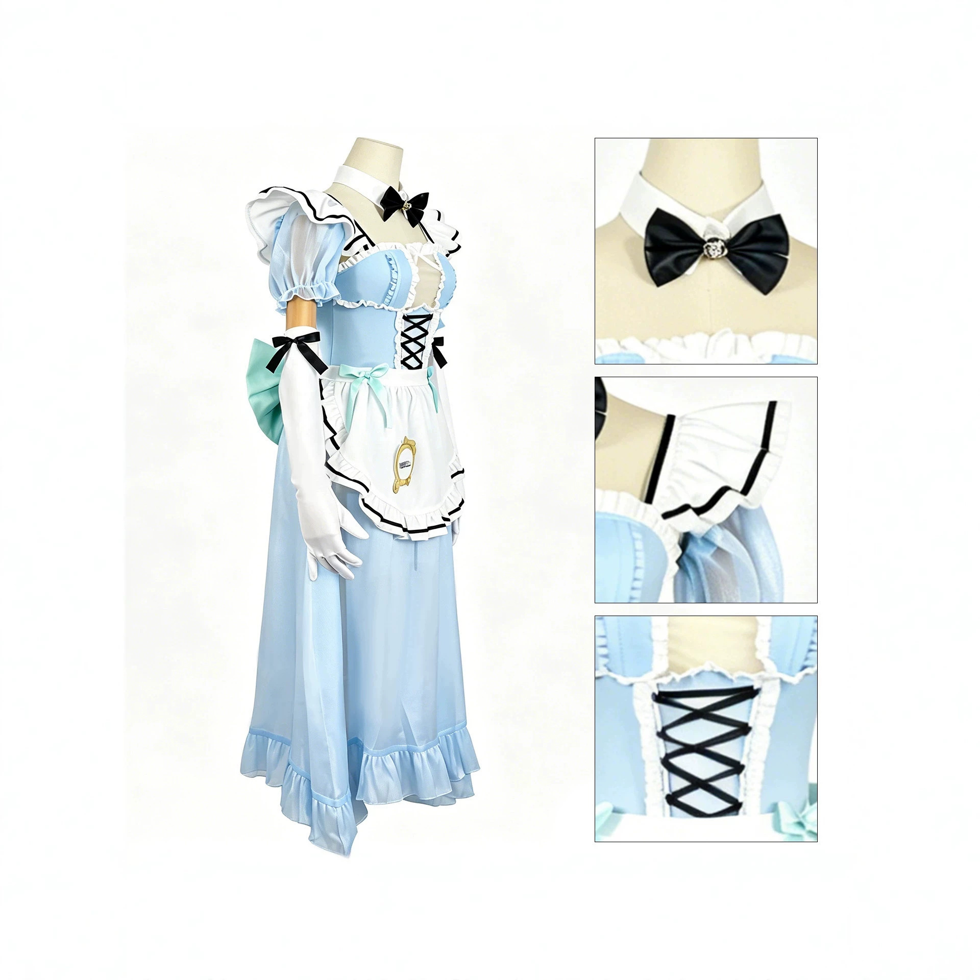 WHH Anime Game NIKKE Pilgrim C - đánh giá và giá Anime Cosplay Maid