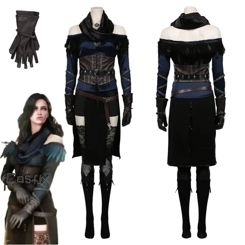 Yennefer Cosplay Fantasia Cost - đánh giá và giá Anime Cosplay Youtube Shorts