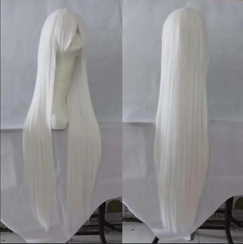 100cm Touhou Project Fujiwara  - đánh giá và giá Cosplay Anime White Hair