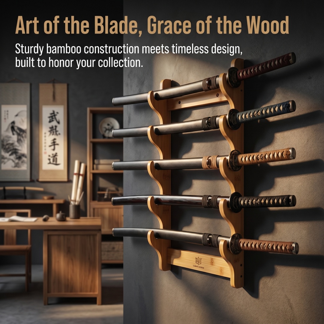 8-Layers Wall Sword Storage Sh - đánh giá và giá Anime Cosplay Katana