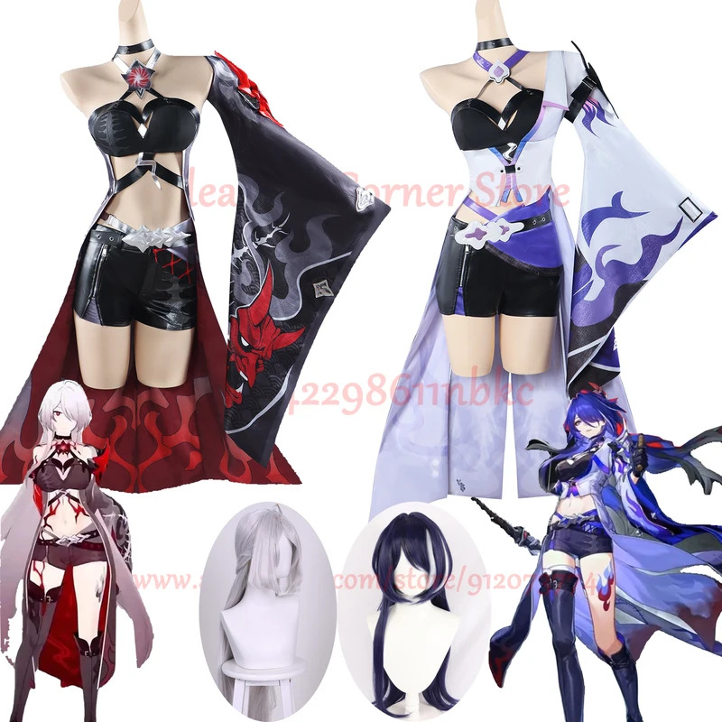 In Stock Acheron Cosplay Costu - đánh giá và giá Anime Cosplay Youtube Shorts
