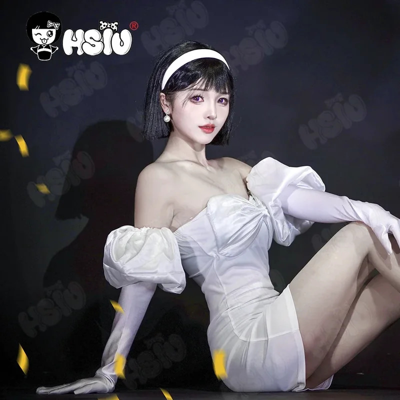Anime alien stage Costume Whit - đánh giá và giá Cosplay Anime White Hair
