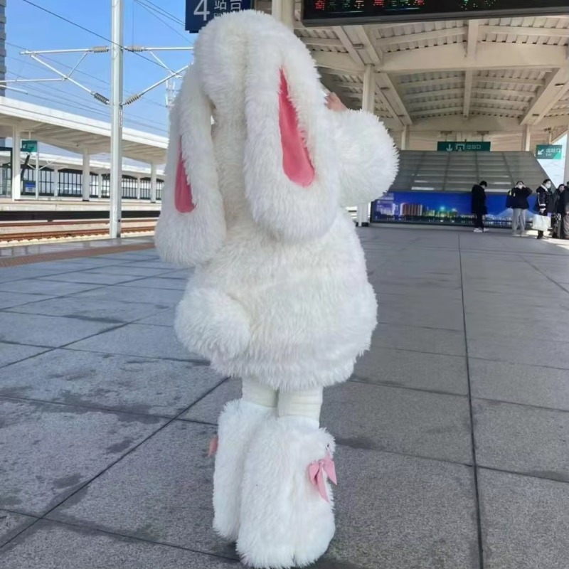 Girls Lovely Cartoon Plush Rab - đánh giá và giá Cosplay Anime Bunny Girl