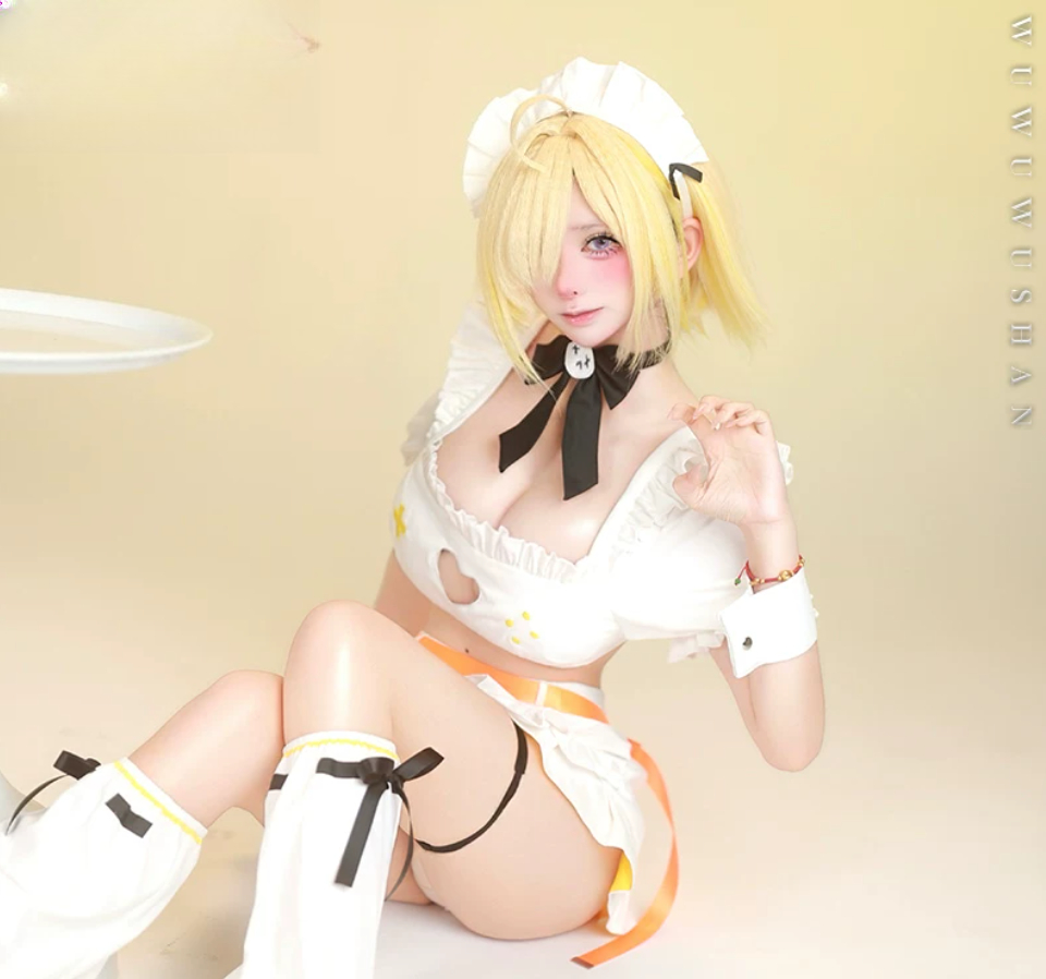 Game Nikke Elegg Maid Cosplay  - đánh giá và giá Anime Cosplay Maid