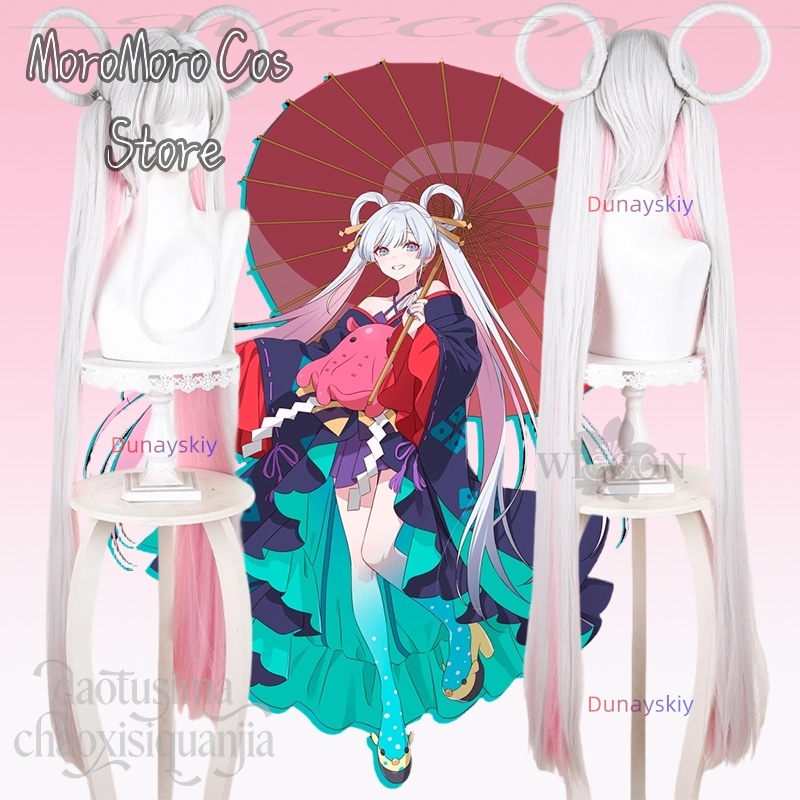Anime Princess Kaguya Cosplay  - đánh giá và giá Cosplay Anime White Hair