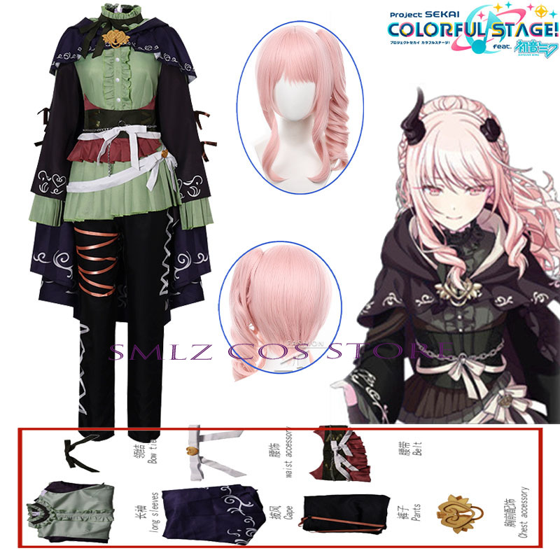 Anime PJSK Hermit Akiyama Mizu - đánh giá và giá Anime Cosplay Outfits For Women