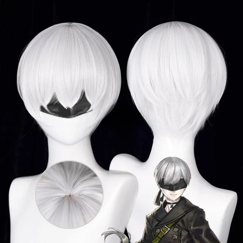 Anime 9S Cosplay Wig 2b Wig Wh - đánh giá và giá Cosplay Anime White Hair