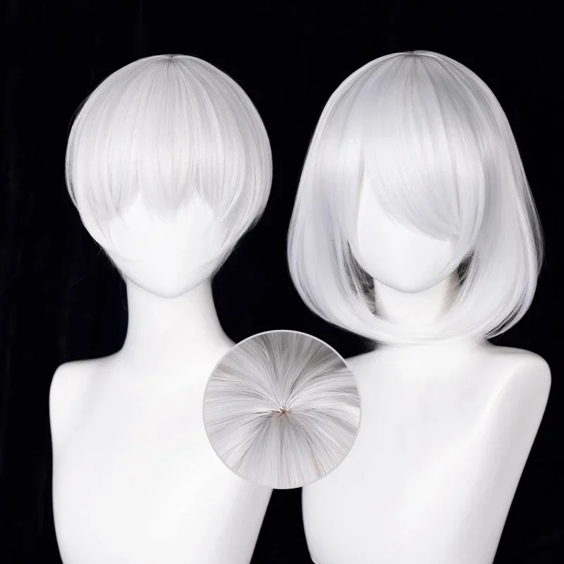 Anime 9S Cosplay Wig 2b Wig Wh - đánh giá và giá Cosplay Anime White Hair
